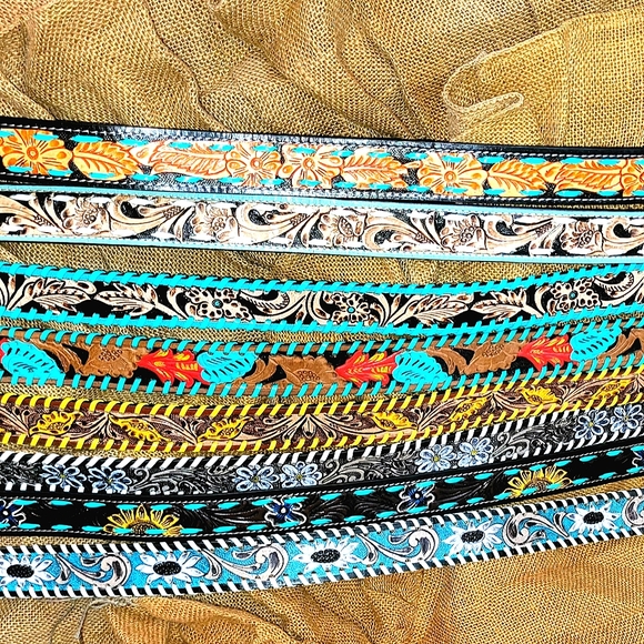 Myra Bag Bags Upgrade Straps Hand Tooled Handbag Straps 8